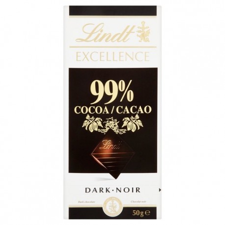 Tavoletta exellence 99% cacao 50 gr Lindt