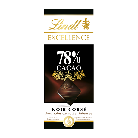 Tavoletta exellence 78% cacao 100 gr Lindt