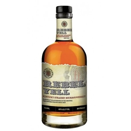Kentucky Straight Bourbon Whisky "Yell " Rebel 70 cl