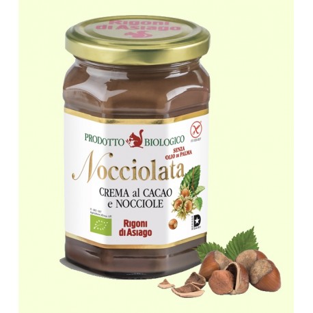 Cream al cacao e nocciola "Nocciolata" Rigoni di Asiago 350 gr