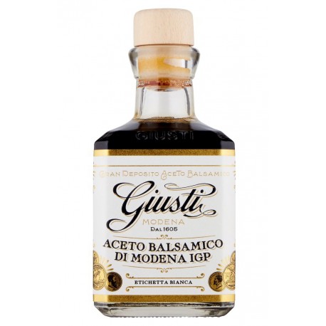 Aceto Balsamico di Modena i.g.p. etichetta bianca 250 ml g. Giusti