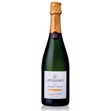 Champagne Authentic Meunier Blanc De Noirs 75 cl - Apollonis
